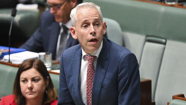 The new laws will give Immigration Minister Andrew Giles the power to apply to the court to lock offenders up. Picture: NCA NewsWire / Martin Ollman