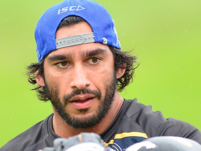 North Queensland Cowboys training at 1300 Smiles Stadium. Johnathan Thurston. Picture: Evan Morgan