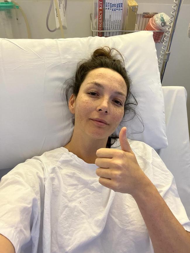 The singer underwent a laparoscopy and excision surgery to remove the endometriosis. Photo: Instagram.