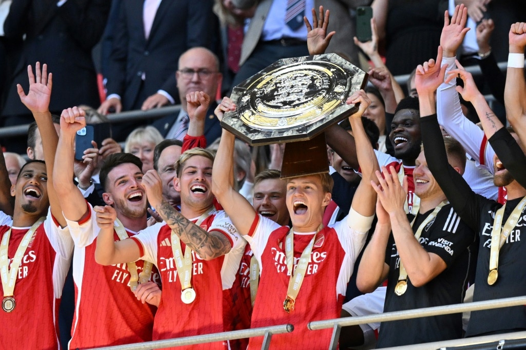 Arsenal beat Man City on penalties to win Community Shield The Weekly