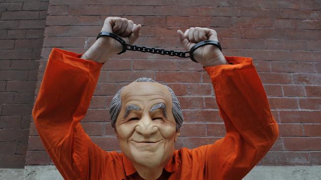 Bernie Madoff masks were popular at Halloween but the man behind the massive Ponzi scheme remains a mystery.