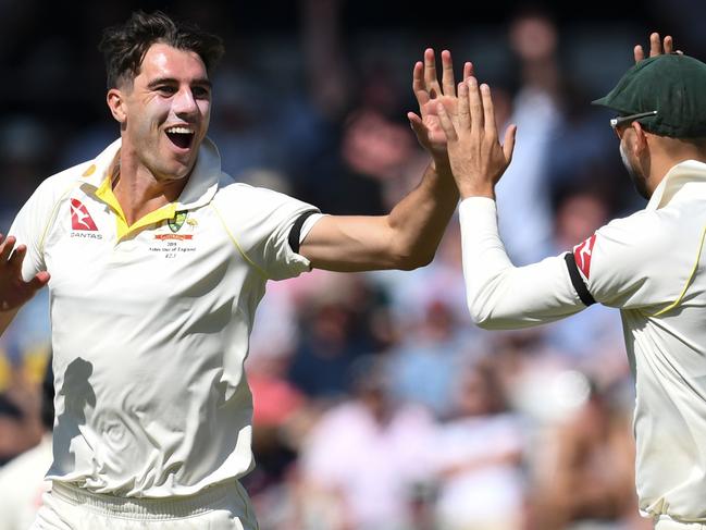 Aussie Test captain Pat Cummins is backing green power. Photo: Paul Ellis / AFP