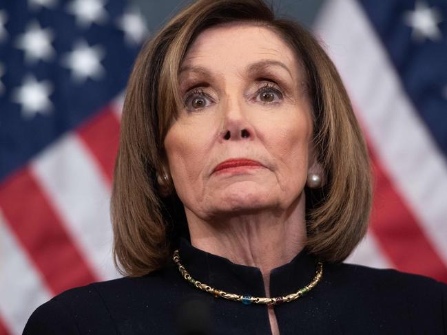 House Speaker Nancy Pelosi. Picture: AFP