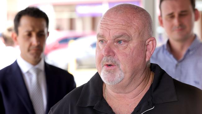 Brett Beasley lost his son when he was fatally stabbed during a night out in the Gold Coast in 2019. Picture: Steve Pohlner