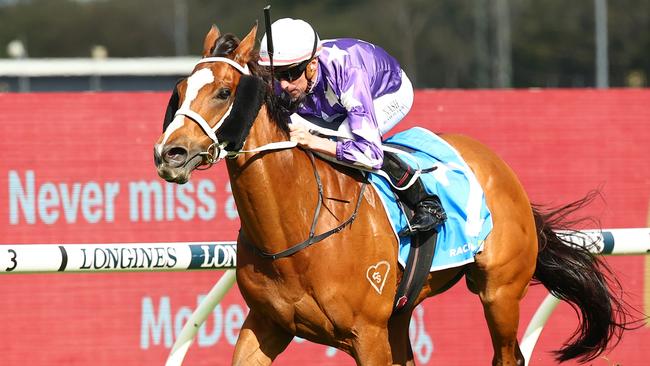 Espiona will likely find the Lightning Stakes distance well short of her best. Picture: Jeremy Ng/Getty Images