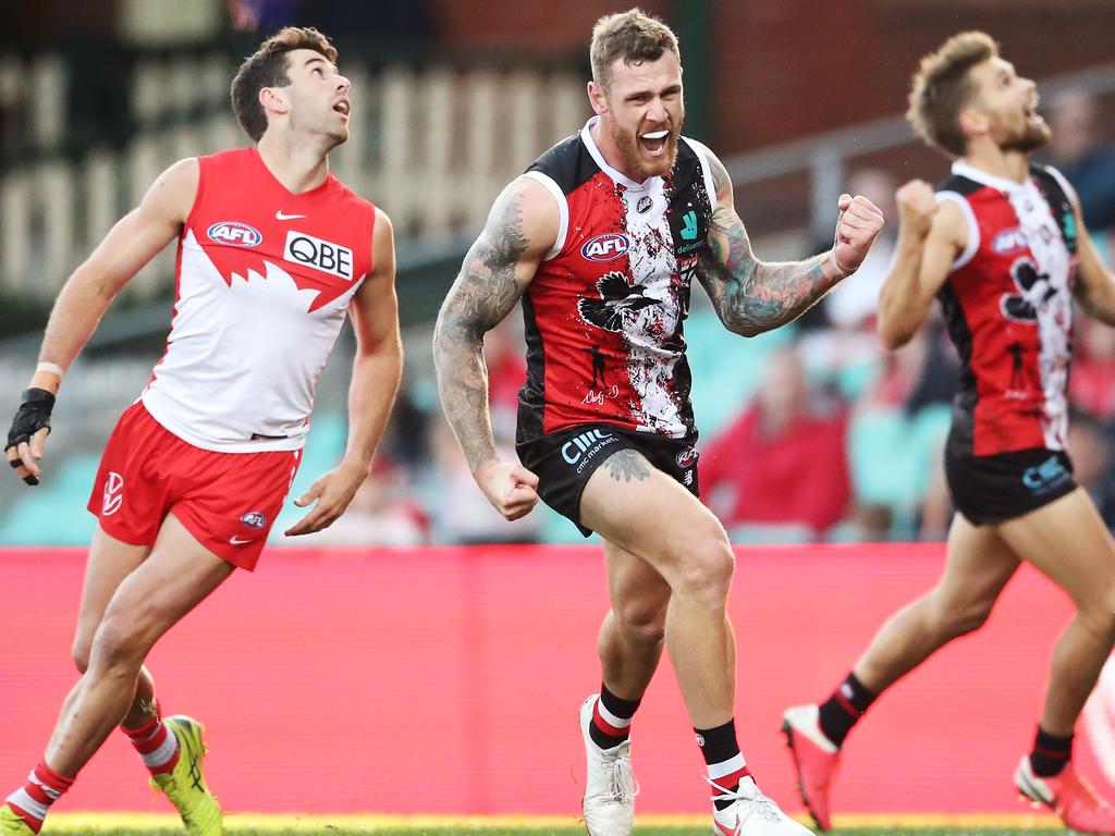 Tim Membrey has played more than 100 games for the Saints. (Photo by Matt King/AFL Photos/via Getty Images)