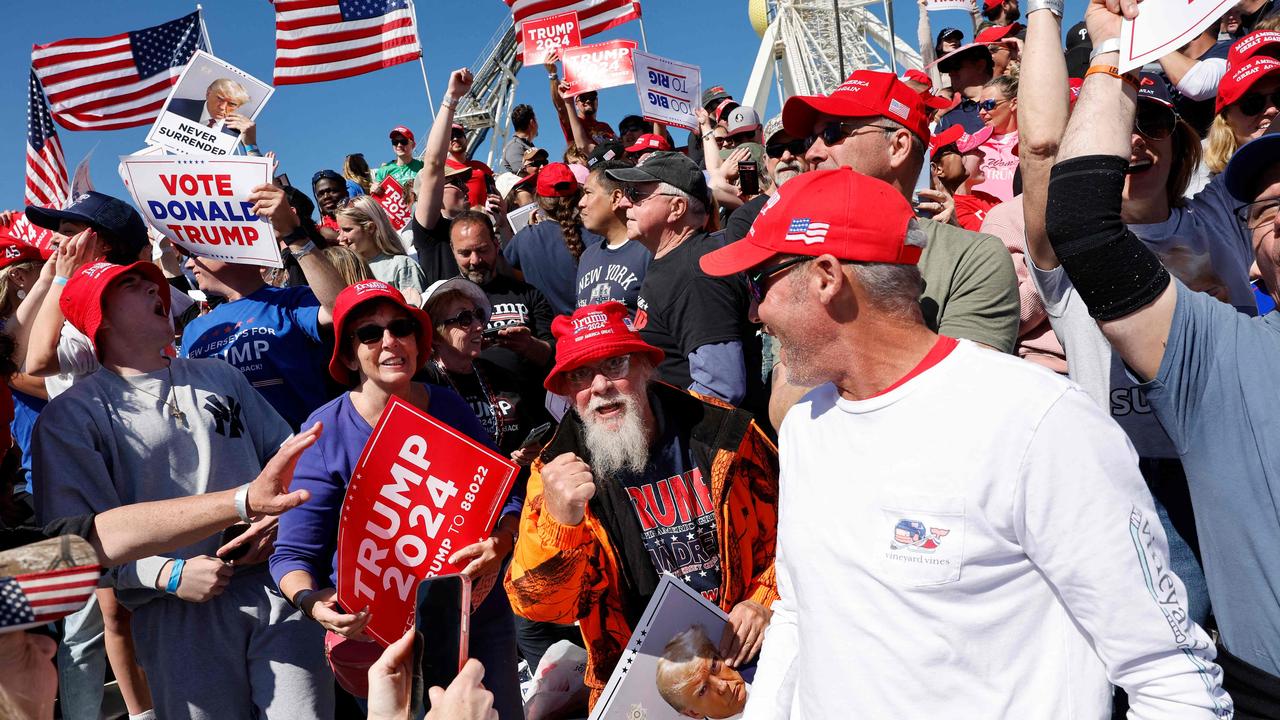 Trump Blasts Biden As ‘total Moron’ Before Crowd Of 100k At New Jersey 