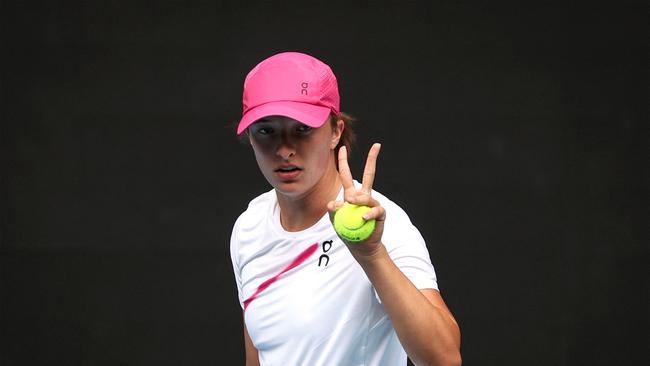 Iga Swiatek enters the Australian Open as the top seed … again.