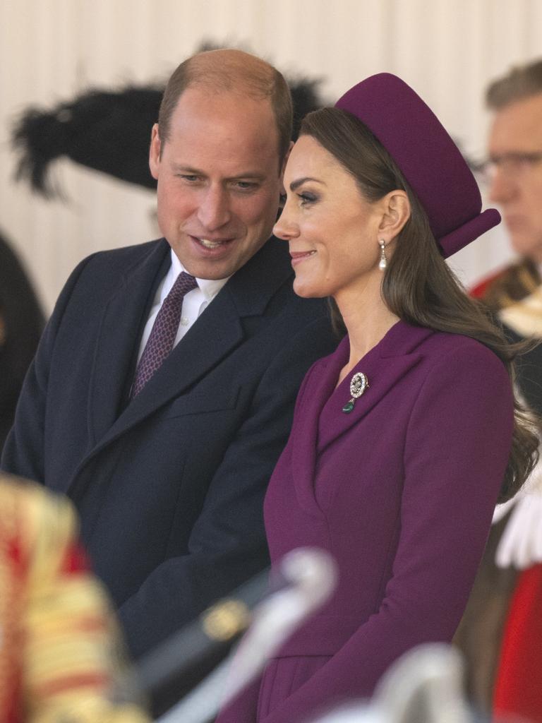 The same coat was worn in November 22, 2022. Picture: Paul Grover – WPA Pool/Getty Images