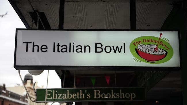 The Italian Bowl on King St in Newtown is just minutes from RPA hospital.