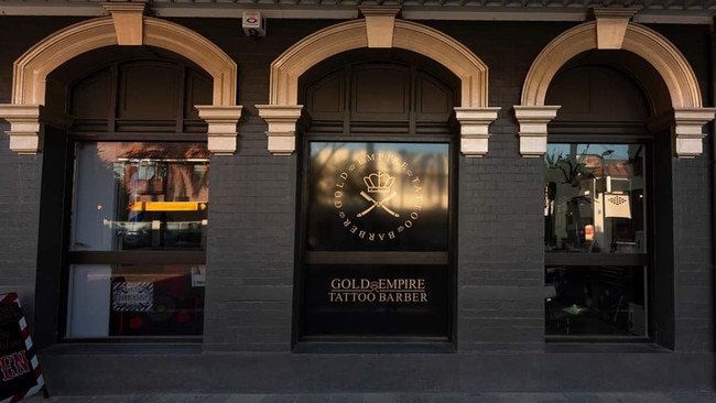 Katie Fox's renovation of a Wood Street building built in 1922 - now Gold Empire Tattoo Barber -  won gold at Mackay's Heritage Awards. Picture: Contributed.