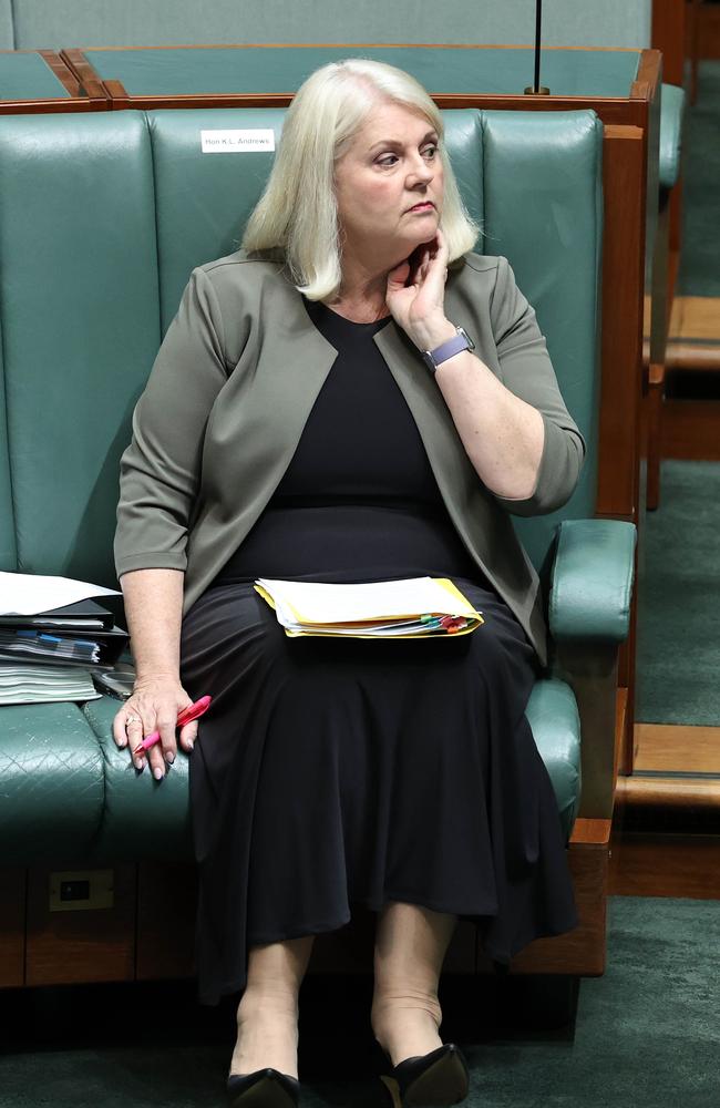 Karen Andrews in Parliament House. Picture: Gary Ramage