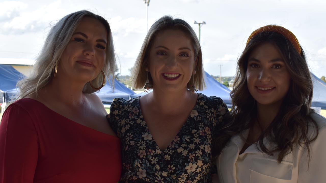 Tori Stolzenberg, Laura Burnett and Maddy Long