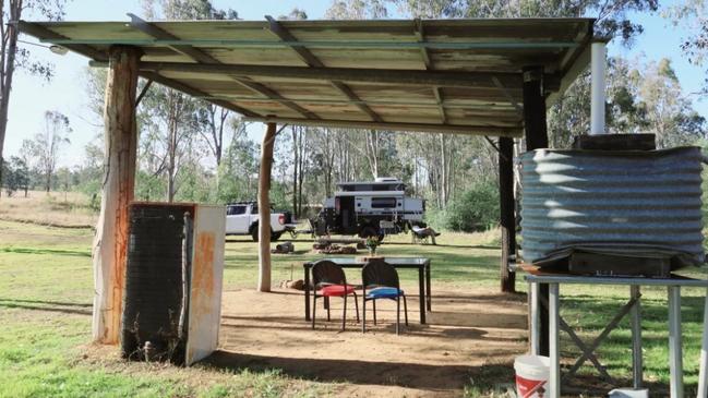 Sandy Creek Camping, near Ipswich.