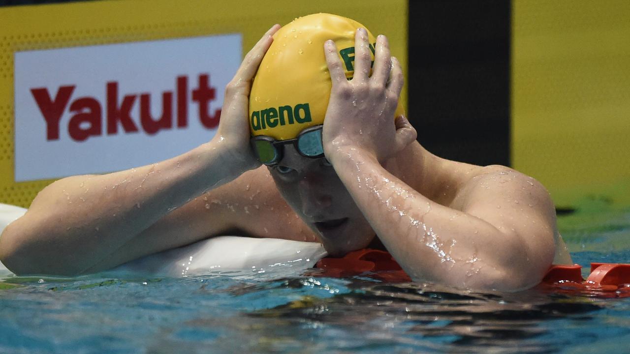 Elijah Winnington considered quitting swimming after Tokyo. Picture: AAP Image/Matt Roberts