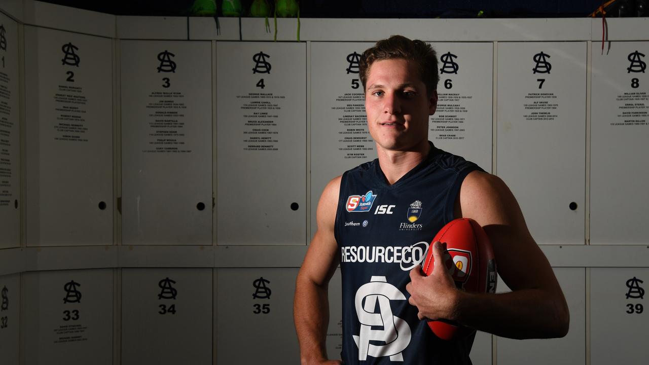 Young Victorian Hayden McLean had signed with South Adelaide, but is now off to the Sydney Swans. Photo: Tricia Watkinson