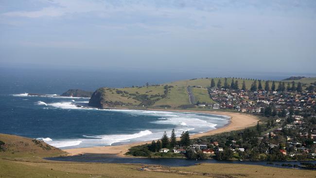 View from the north of Werri Beach at Gerringong on the NSW South Coast.