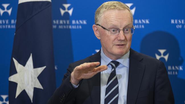 RBA governor Philip Lowe. Picture: Louie Douvis - Pool/Getty Images
