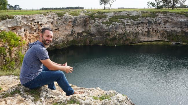 Australian Cave Explorers president Tim Muscat. Picture: Jessica Ball