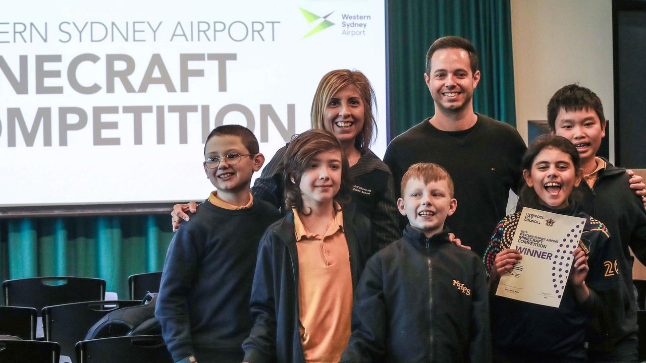 Celebrations as McCallums Hill Public School win airport design contest ...