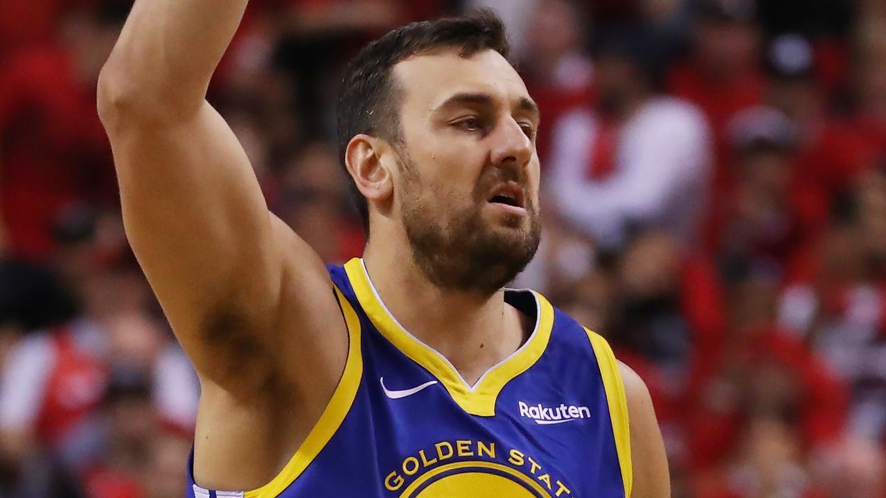 Andrew Bogut had a big one for the Warriors.
