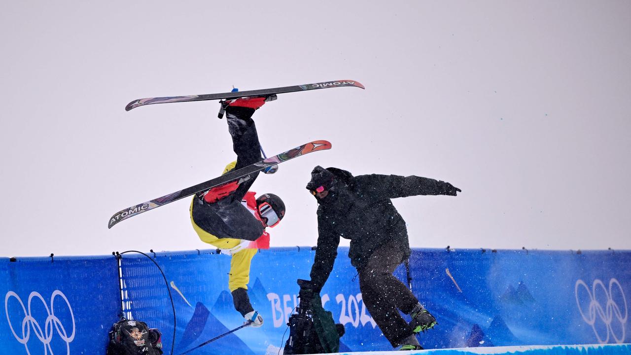 The cameraman did well to hold on. Photo by Ben STANSALL / AFP