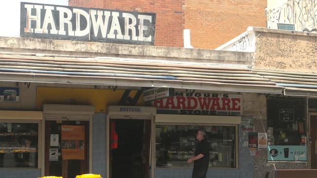 Ambour Hardware in Redfern. Picture: News Corp Australia