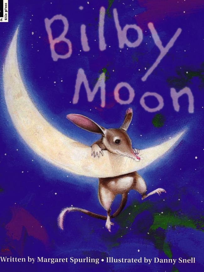 Cover of book "Bilby Moon" by Margaret Spurling and Danny Snell. Picture: Supplied