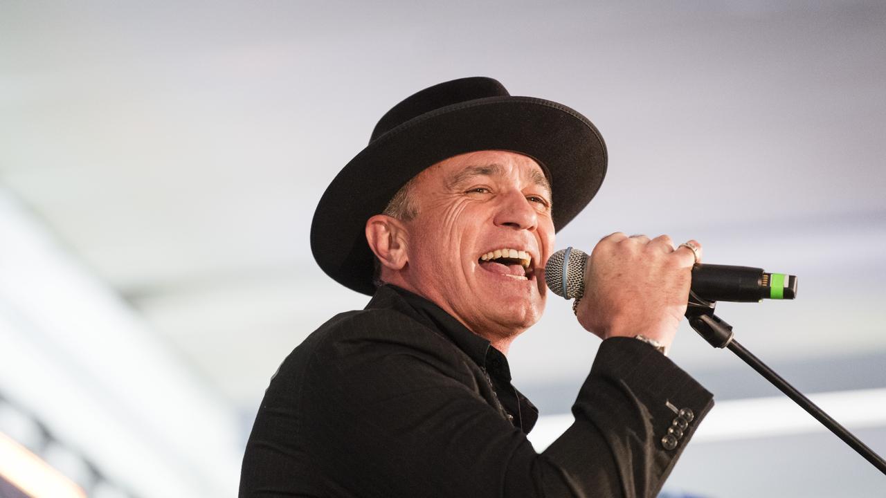 Shannon Noll at It's A Bloke Thing 2023 at Wellcamp Airport, Friday, August 18, 2023. Picture: Kevin Farmer