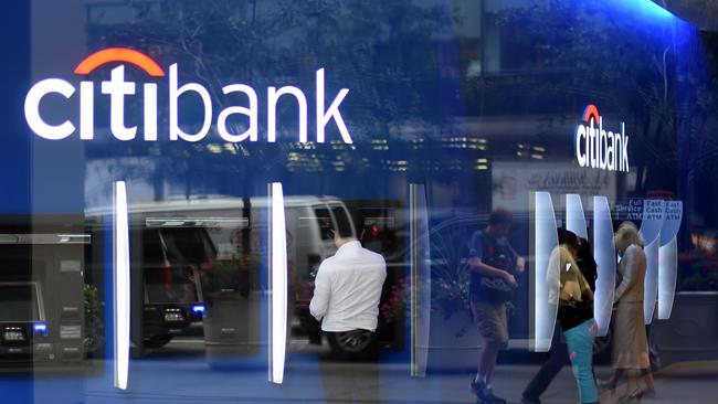 Citi is expected to announce a new Australia and New Zealand head of investment banking in the new year. Picture: AFP