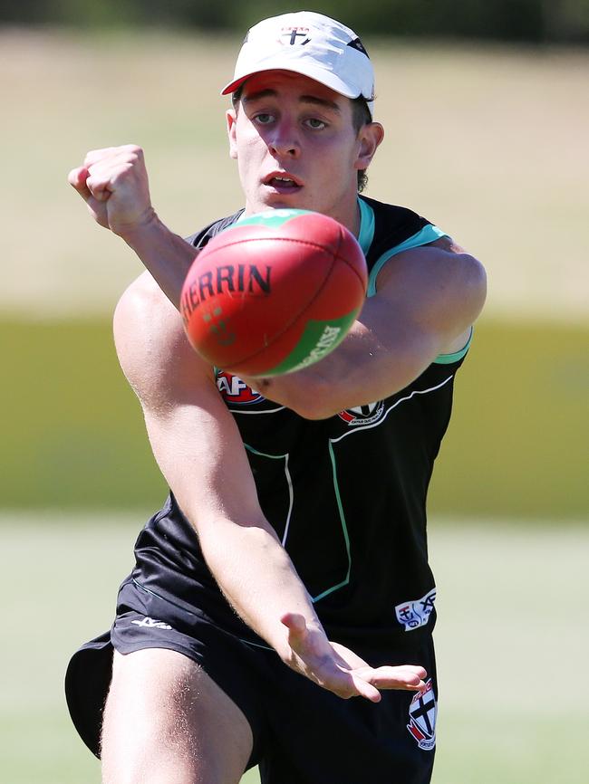 St Kilda young gun Nick Coffield. Picture: Michael Klein