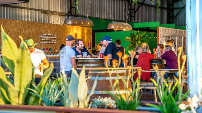 Woolgoolga Brewing Company opened its doors on Saturday. Picture: Keri Dowling