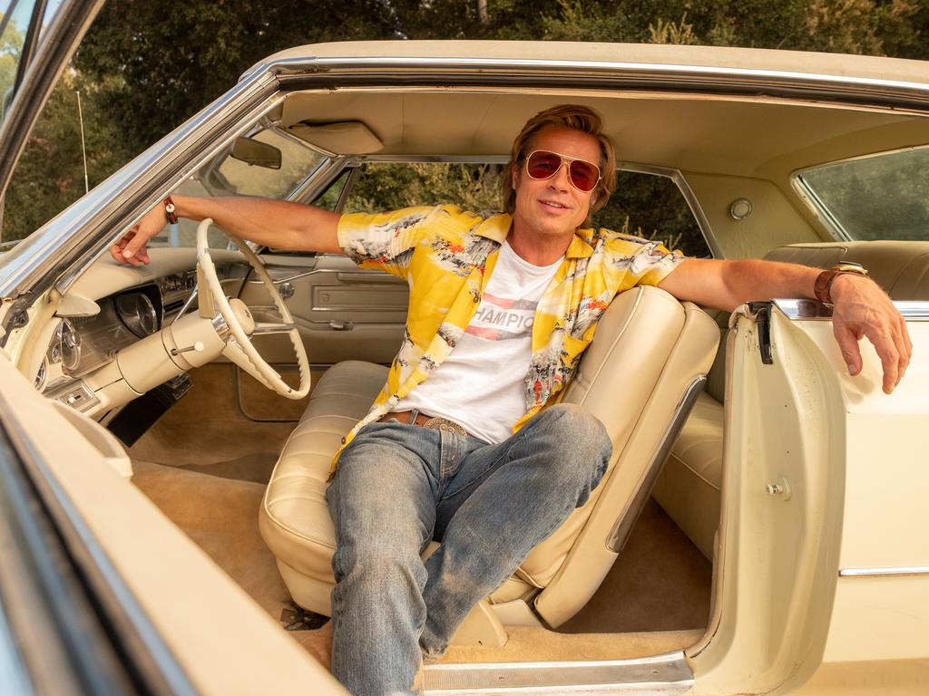 Brad Pitt could finally win his first Academy Award for his stellar performance in Once Upon a Time ... in Hollywood. Picture: Sony