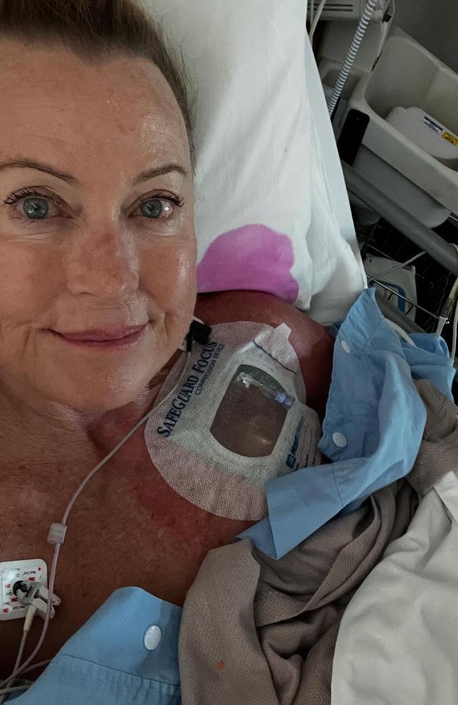 Lisa Curry in hospital Picture: Instagram