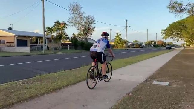 This year will mark Ian Zunker's fourth time doing the MS Brissy to the Bay bike ride which raises awareness and funds for Multiple Sclerosis