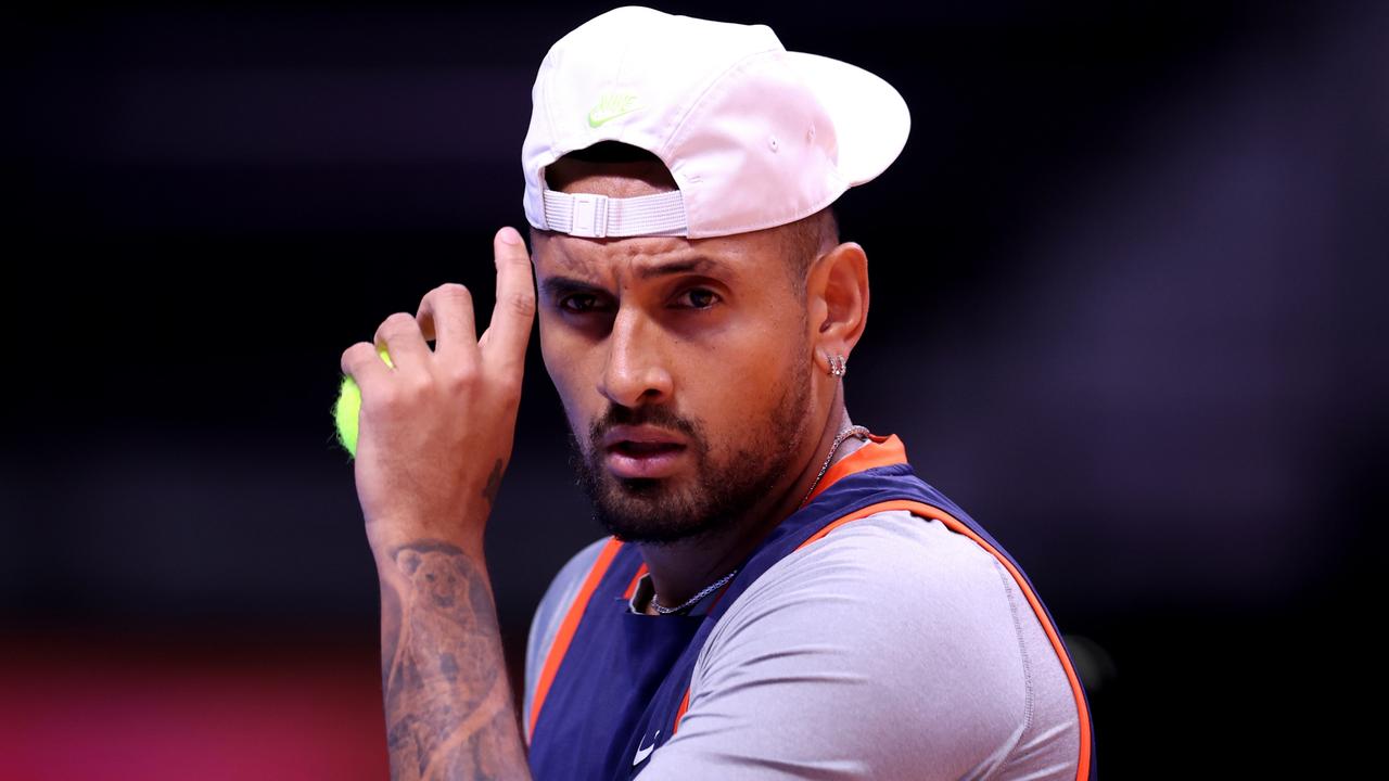 Kyrgios has long struggled to love tennis. Photo by Francois Nel/Getty Images