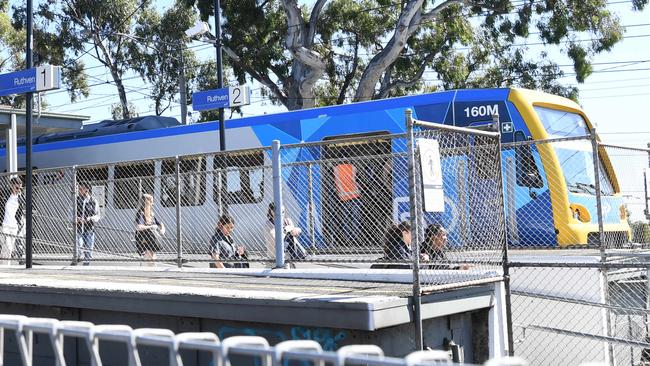 Readers have suggested Melbourne’s single level trains should be replaced by double decker trains like those in Sydney. Picture: AAP