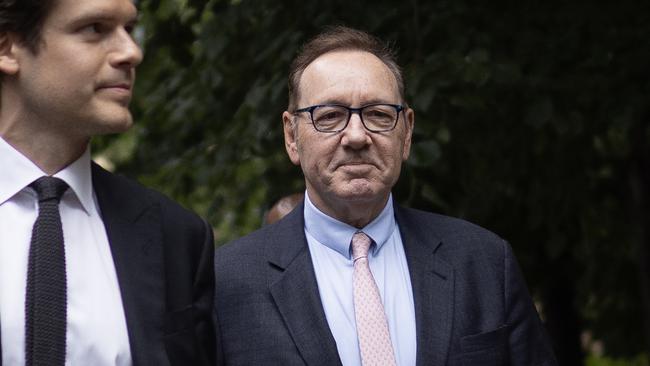 Actor Kevin Spacey arrives at Southwark Crown Court. (Photo by Dan Kitwood/Getty Images)