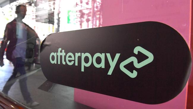 Melbourne-based Afterpay gives customers the option to pay for products over four instalments. Picture: NCA NewsWire/John Gass