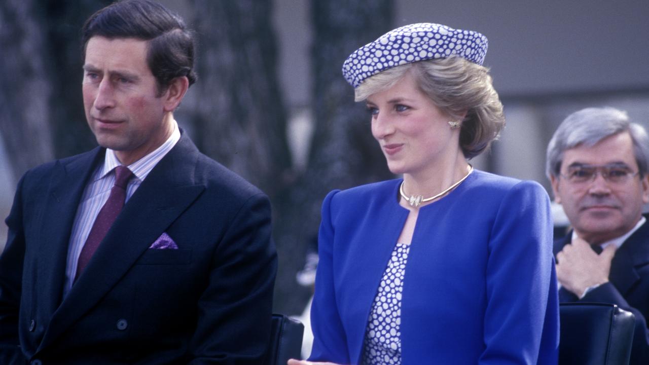 According to Arbiter, Charles and Diana were often affectionate in public. Picture: Getty Images.