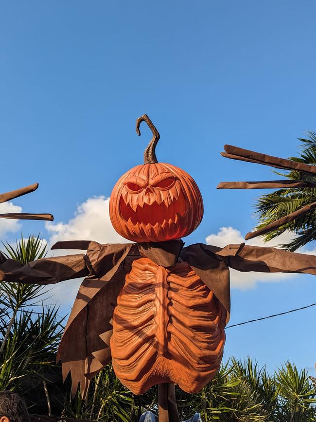 29 Banksia Ave in Andergrove puts on an incredible Halloween display. Picture: Amiee Bauer, Mackay Halloween house guide Facebook group