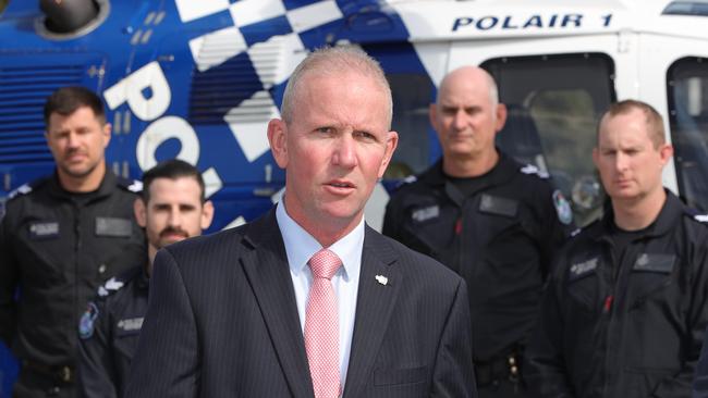 Queensland Police Union president Ian Leavers. Picture: Glenn Hampson