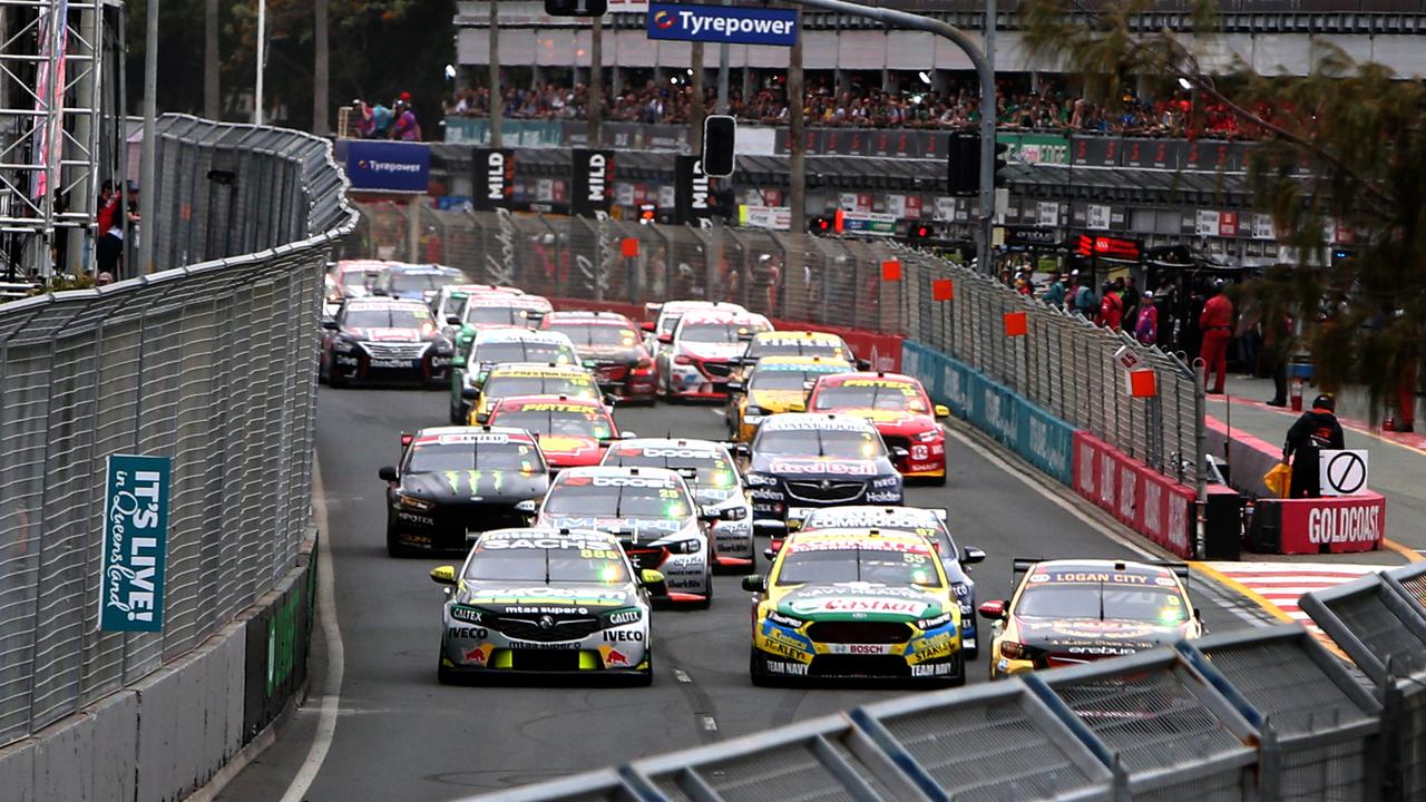 Australian Supercar endurance racing switches this weekend to the Gold Coast 600 Colour. Picture Mike Batterham