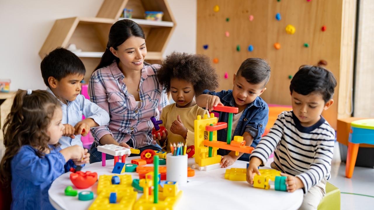 Generic Childcare photo, Kids playing, Kindergarten, Picture: Getty Images,