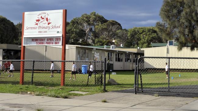 Sorrento Primary School confiscated the toy gun and disciplined the student.