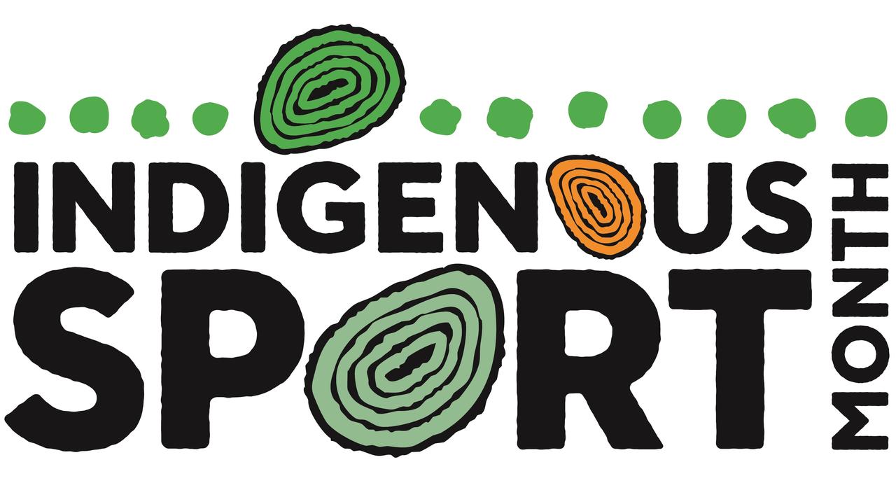 Indigenous Sport Month logo for Kids News