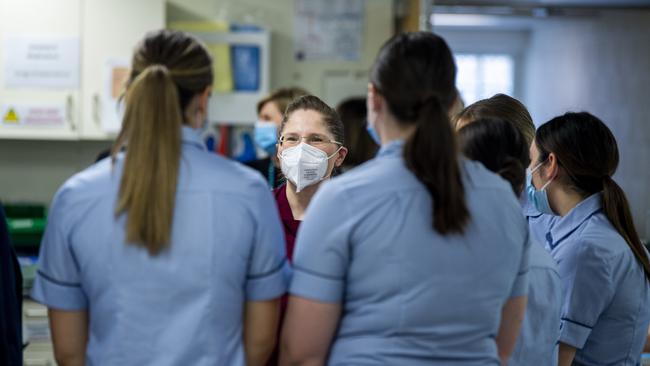 There is a global shortage of 30.6 million nurses and midwives. Picture: Mark Brake