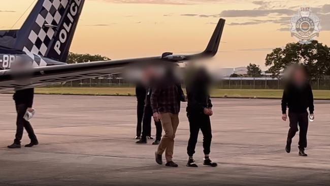 Queensland Police have extradited four men from New South Wales for deprivation of liberty and extortion following investigations into an incident on the Sunshine Coast in April.