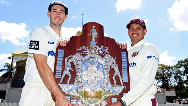 The Sheffield Shield’s season-opening day in Brisbane has been postponed. Picture: Bradley Kanaris / Getty Images