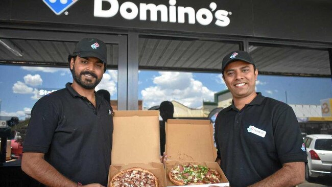 Dominos Roma franchisees Sulay and Prakash own an impressive five stores across Queensland.